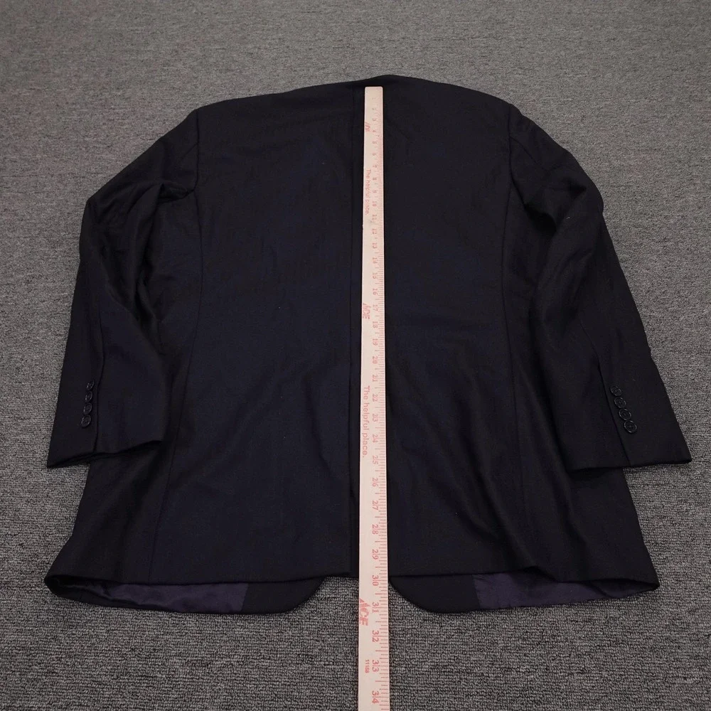 Brooks Brothers Blazer Mens 44R Navy Saxxon Wool 1818 Madison 2 Button Jacket